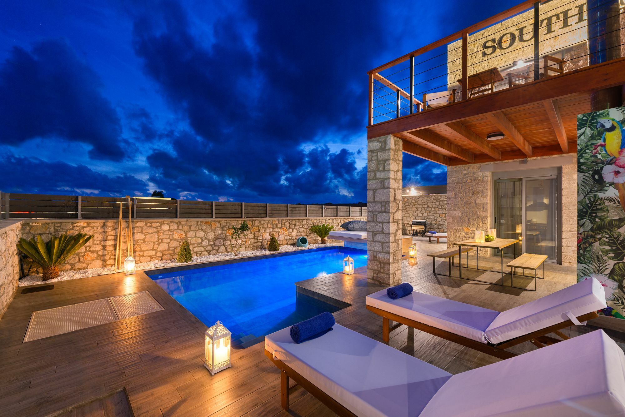 Southrock Villas Lakhania Esterno foto