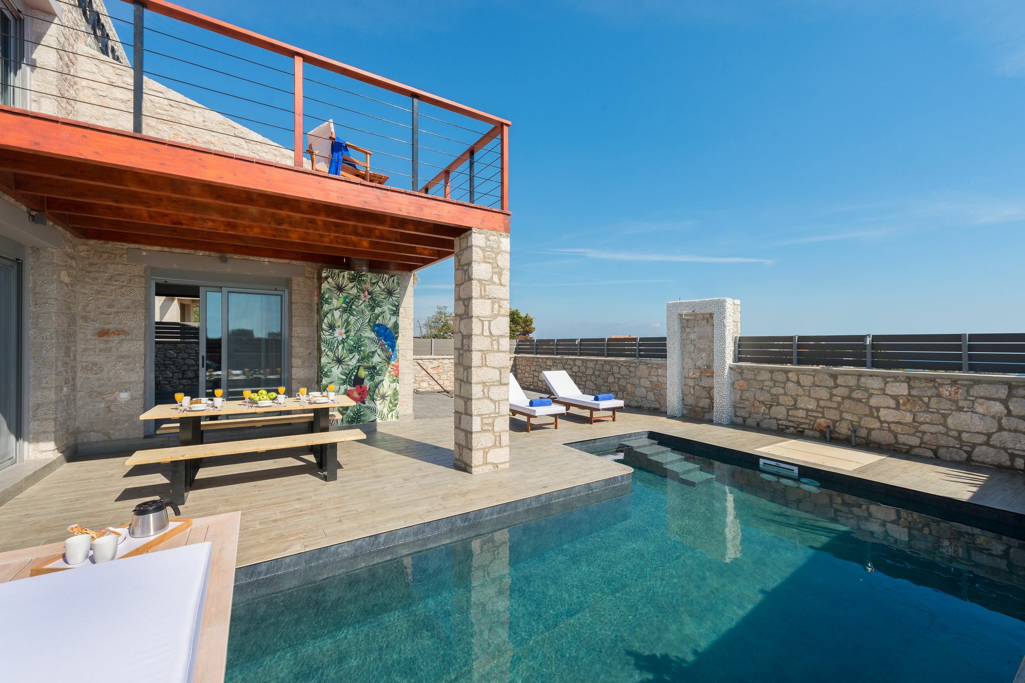 Southrock Villas Lakhania Esterno foto