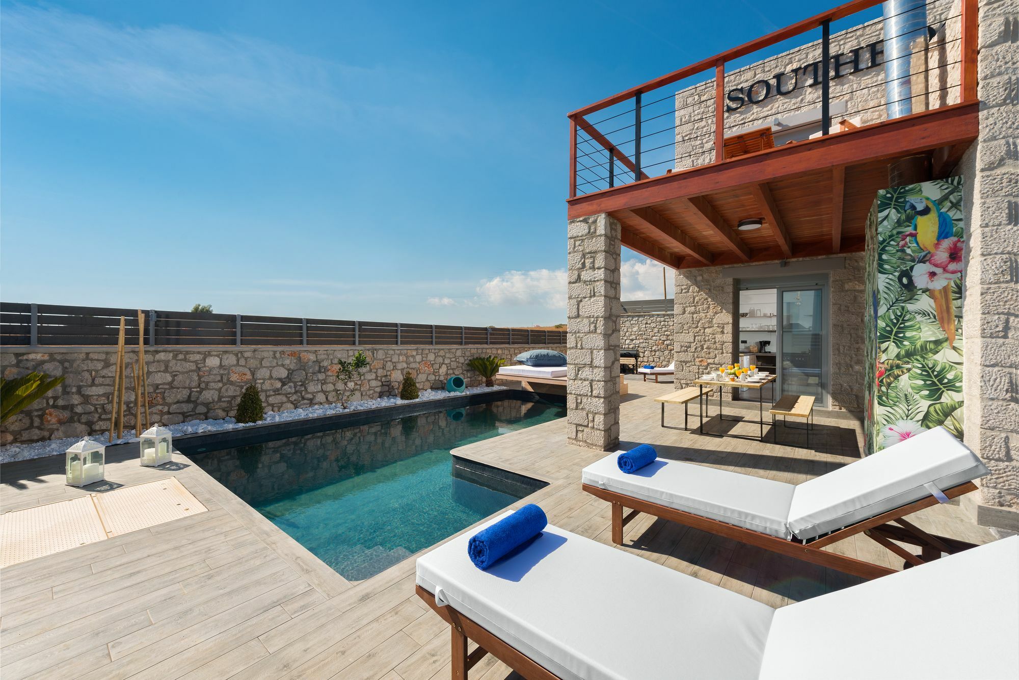 Southrock Villas Lakhania Esterno foto